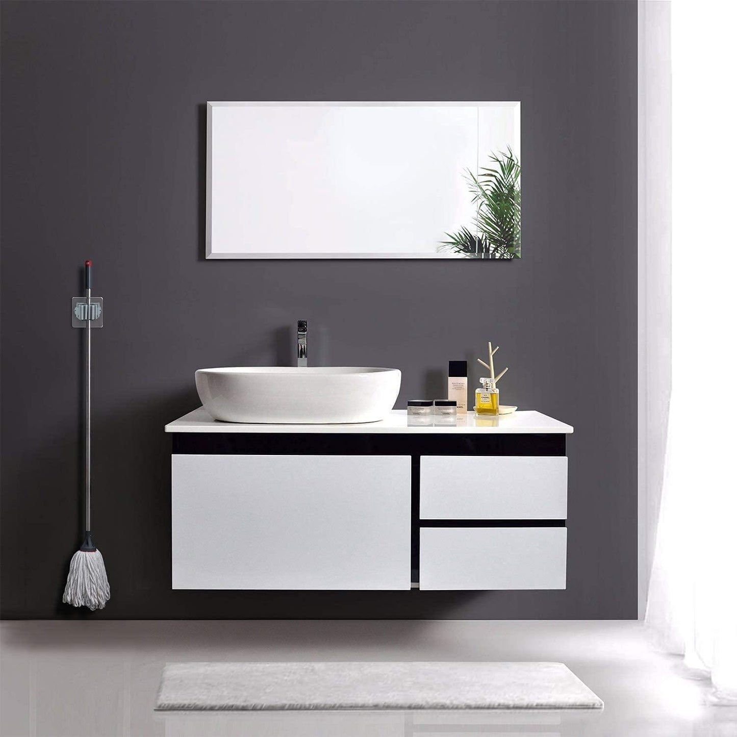 SOPORTE DE PARED PARA ESCOBAS Y UTENSILIOS ⭐⭐⭐⭐⭐
