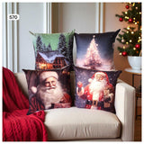 Set 4 Cojines Navideños