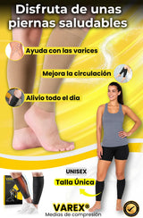 VAREX medias de compresión