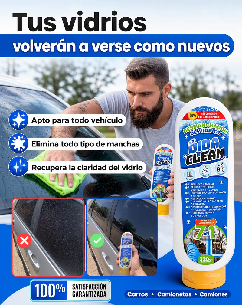Desmanchador de vidrios