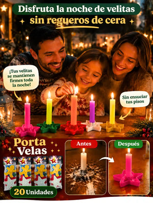 PROMO Portavelas Navideños