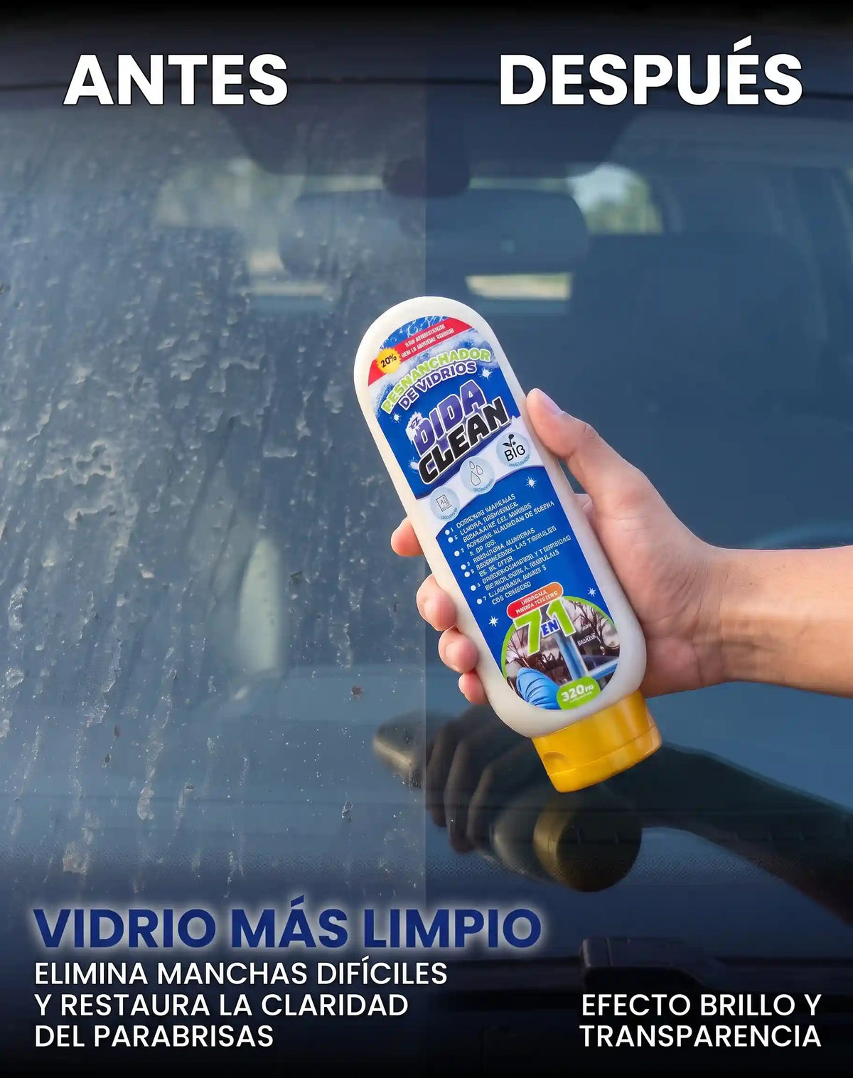 Desmanchador de vidrios