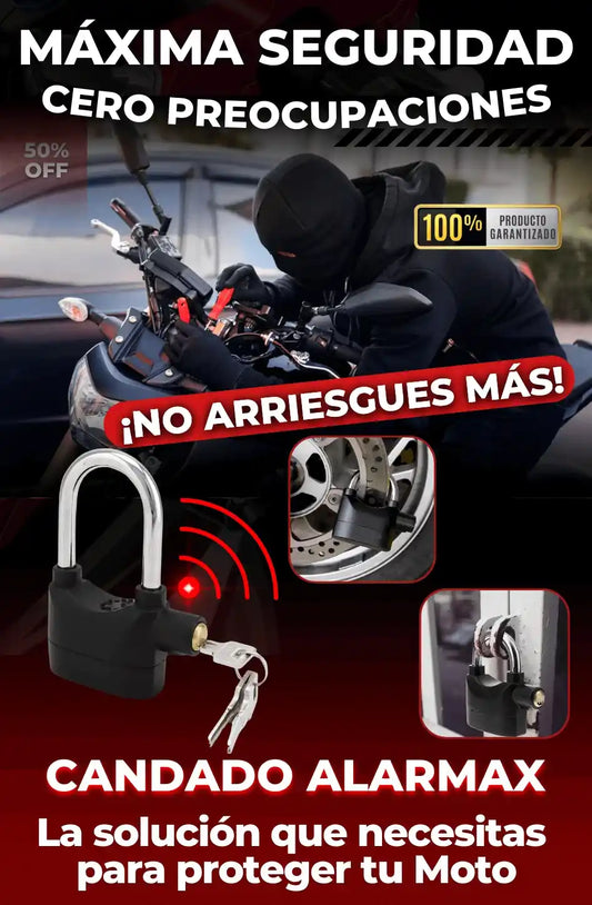 CANDADO ALARMAX