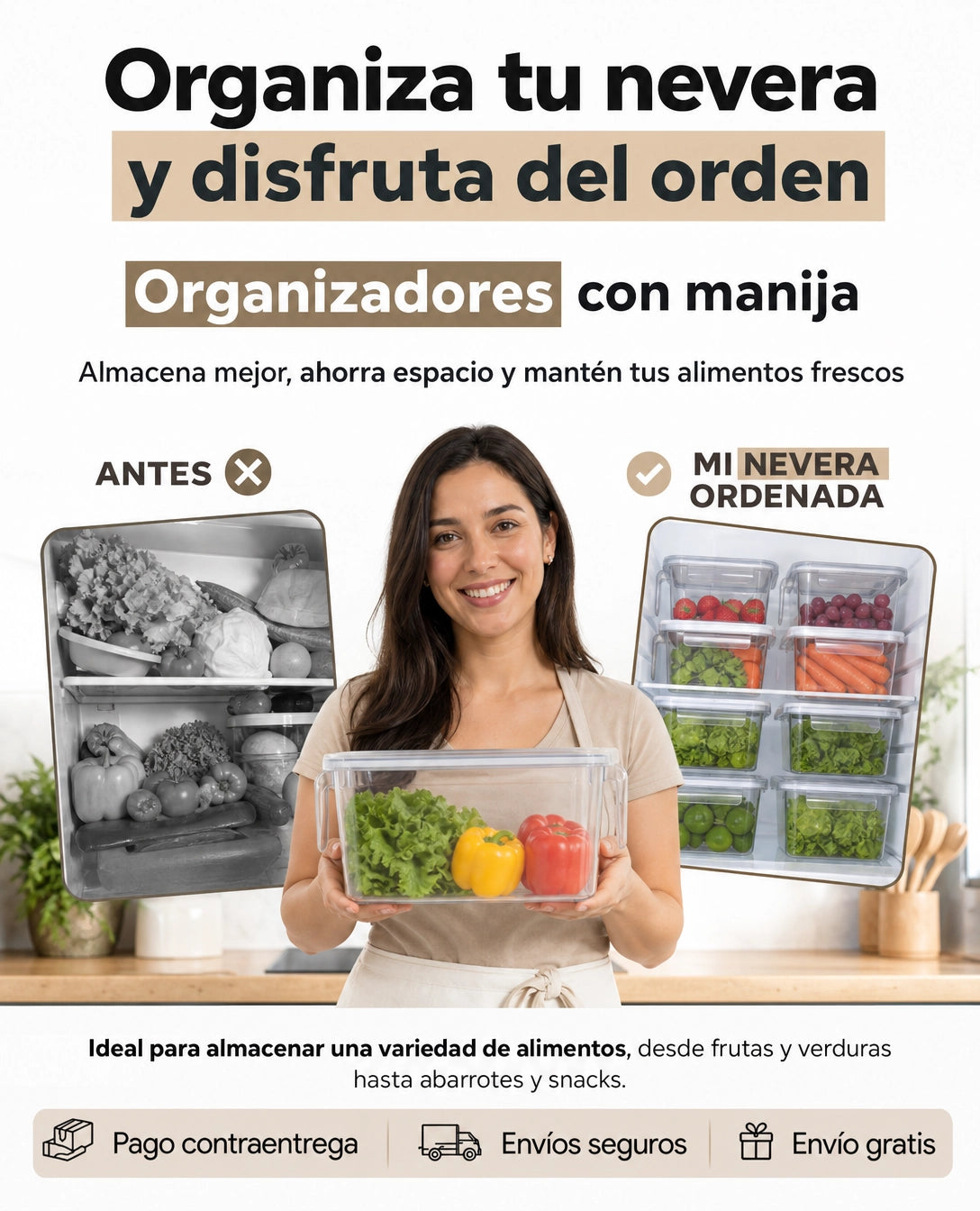 Organizadores de Alimentos MaxSpace™