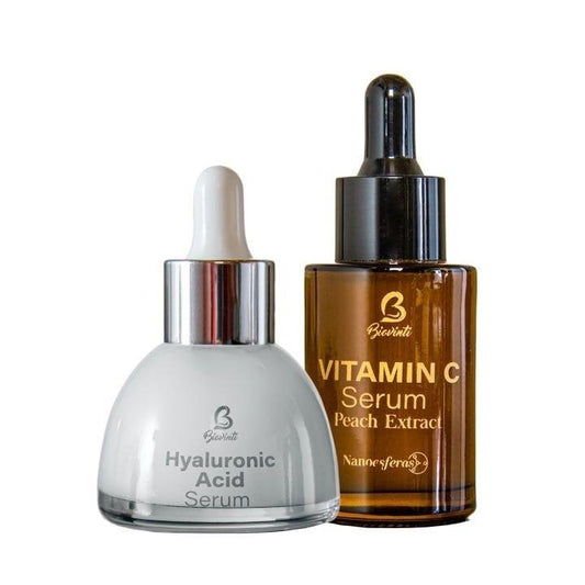 KIT PREMIUM ACIDO HIALURÓNICO + SERUM VITAMINA C