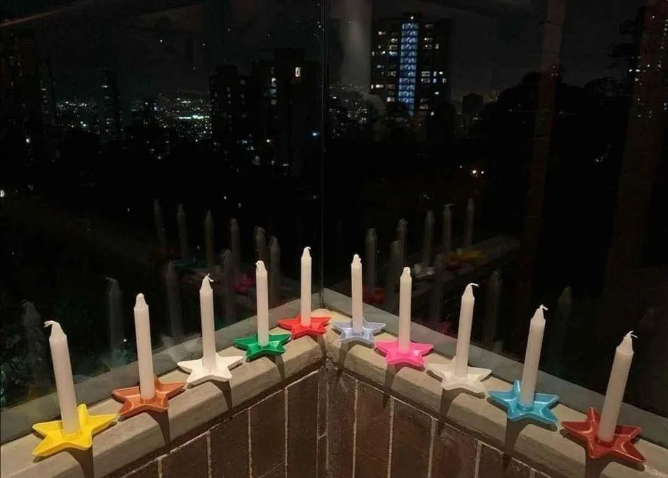 Portavelas Alto Bodas Navidad Juego 6 Portavelas Cristal - 3 Tamaños, Marco Metal - Centro De Mesa Bodas Y Eventos Portavelas Bodas Eventos